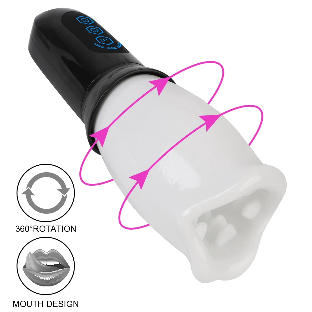 Automatic Rotating Male Masturbator With Spikes And Sucking_voghion.com