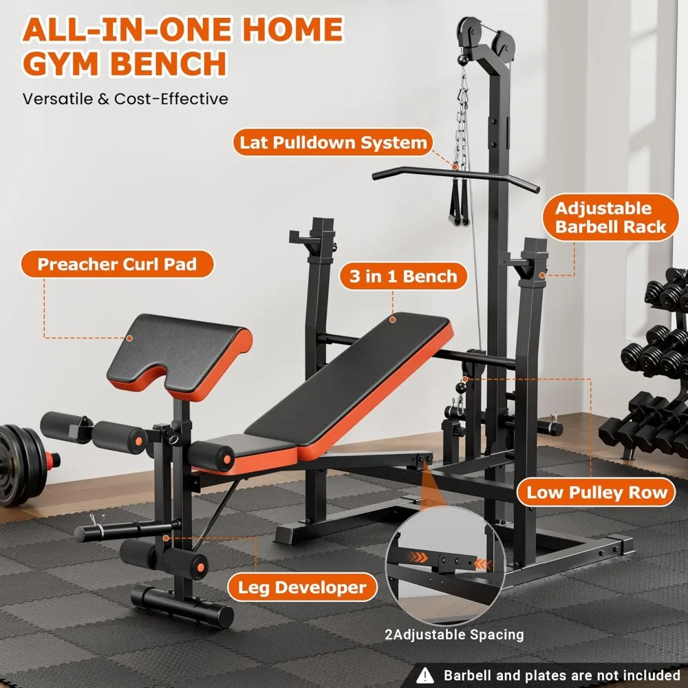 9-in-1 Weight Bench System 2