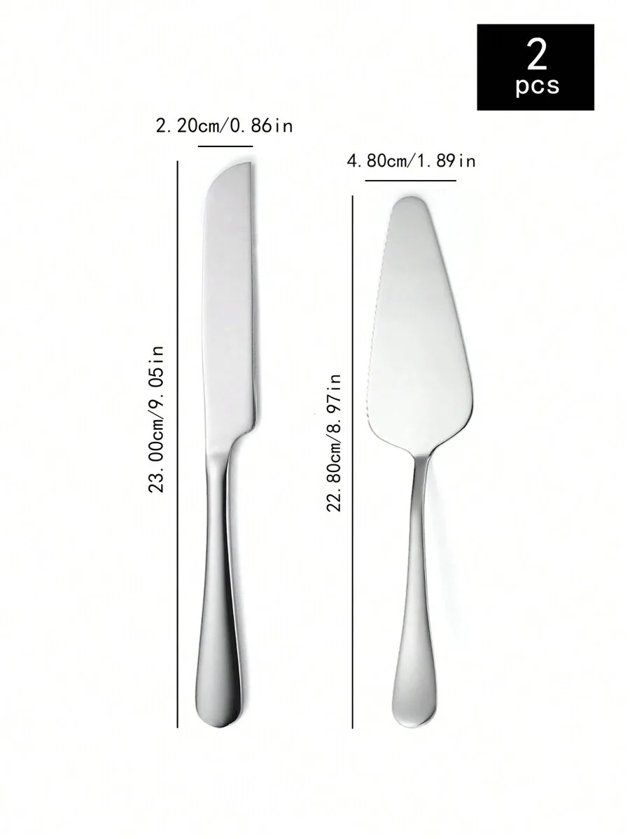 Stainless Steel Cake Spatula Set