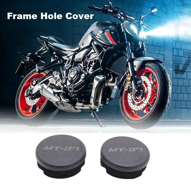 

Frame Cap Set For Yamaha MT-07 Tracer 700 XSR 700 2013-2021 2020 MT07 Tracer700 XSR700 Frame Hole Cover Caps Plug Decorative