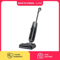 Aspirateur sans fil ILIFE W90 Pro, serpillière humide et sèche, aspiration de 7000 Pa, nettoyage automatique à une touche, laveur de sols, écran LED, grand réservoir d'eau double, version améliorée du W90 1