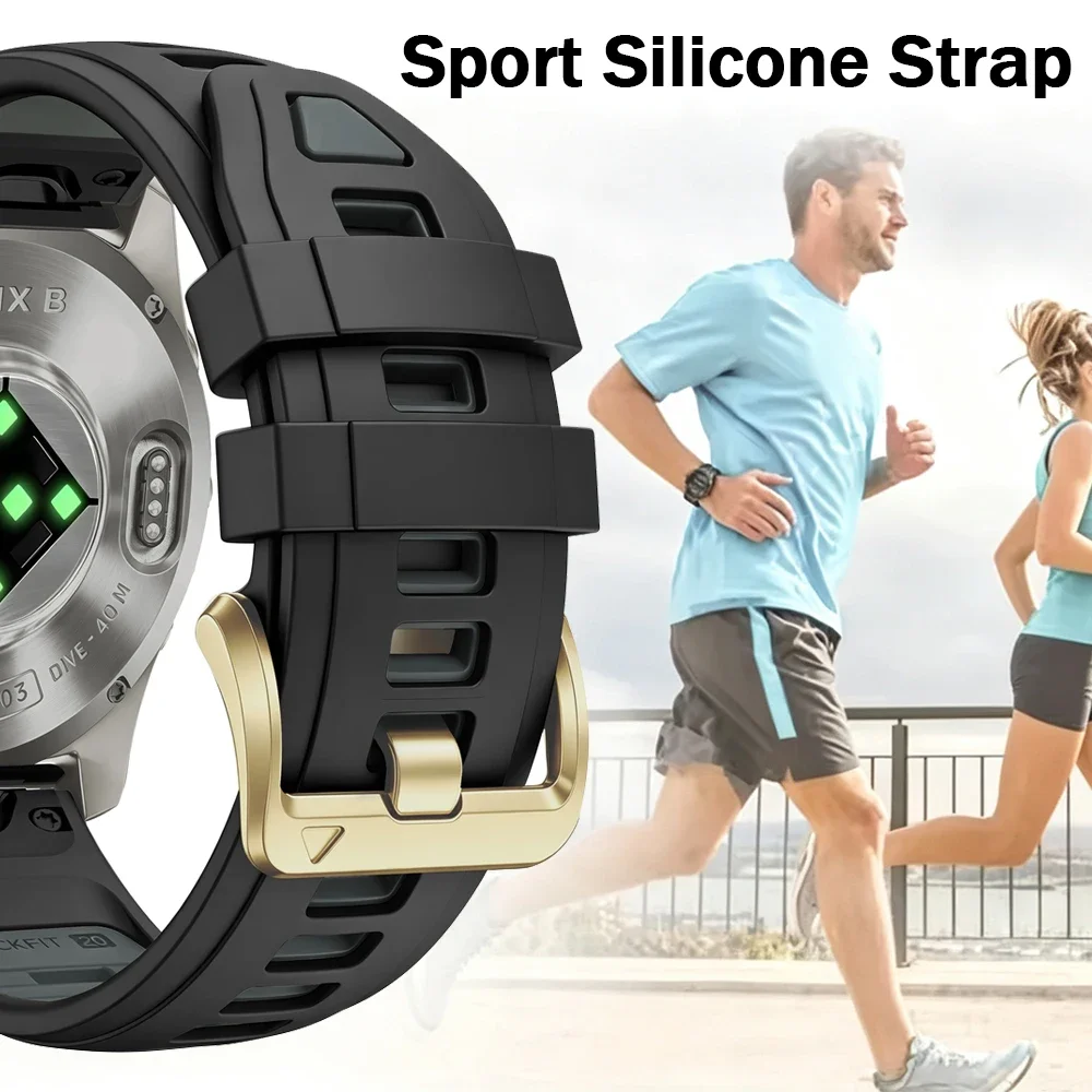 QuickFit 20mm Silicone Strap for Women - Enhanced Replacement Bracelet