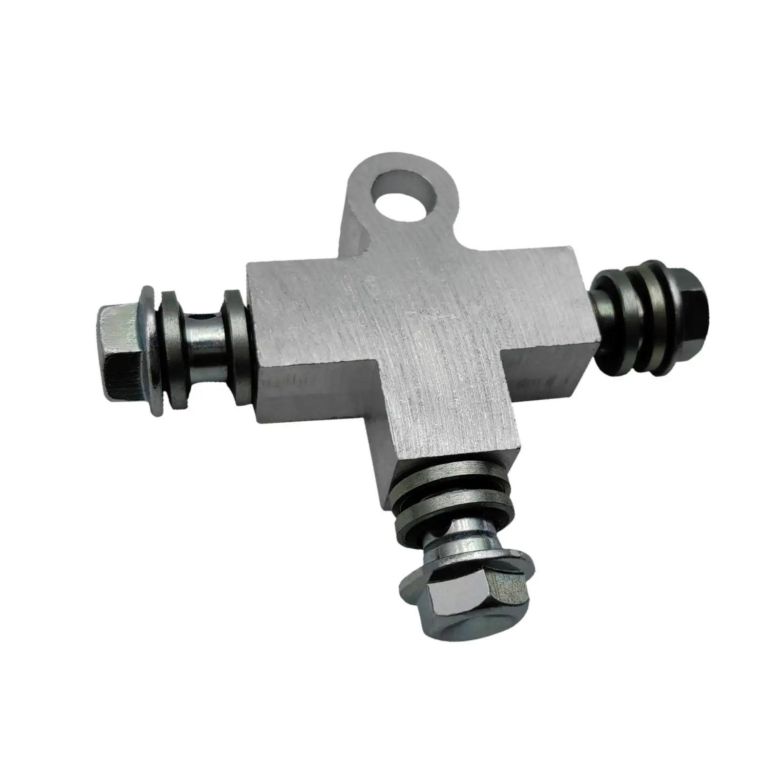 Hydraulic Brake Oil Line Tee M10 T Shape Brake Line Tee Car Beach Kart Hose 3 Way Connector 10mm Hose Connector