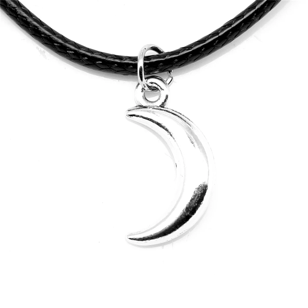 

1 Piece Moon Necklace For Girls Girls Jewelry 10x19mm