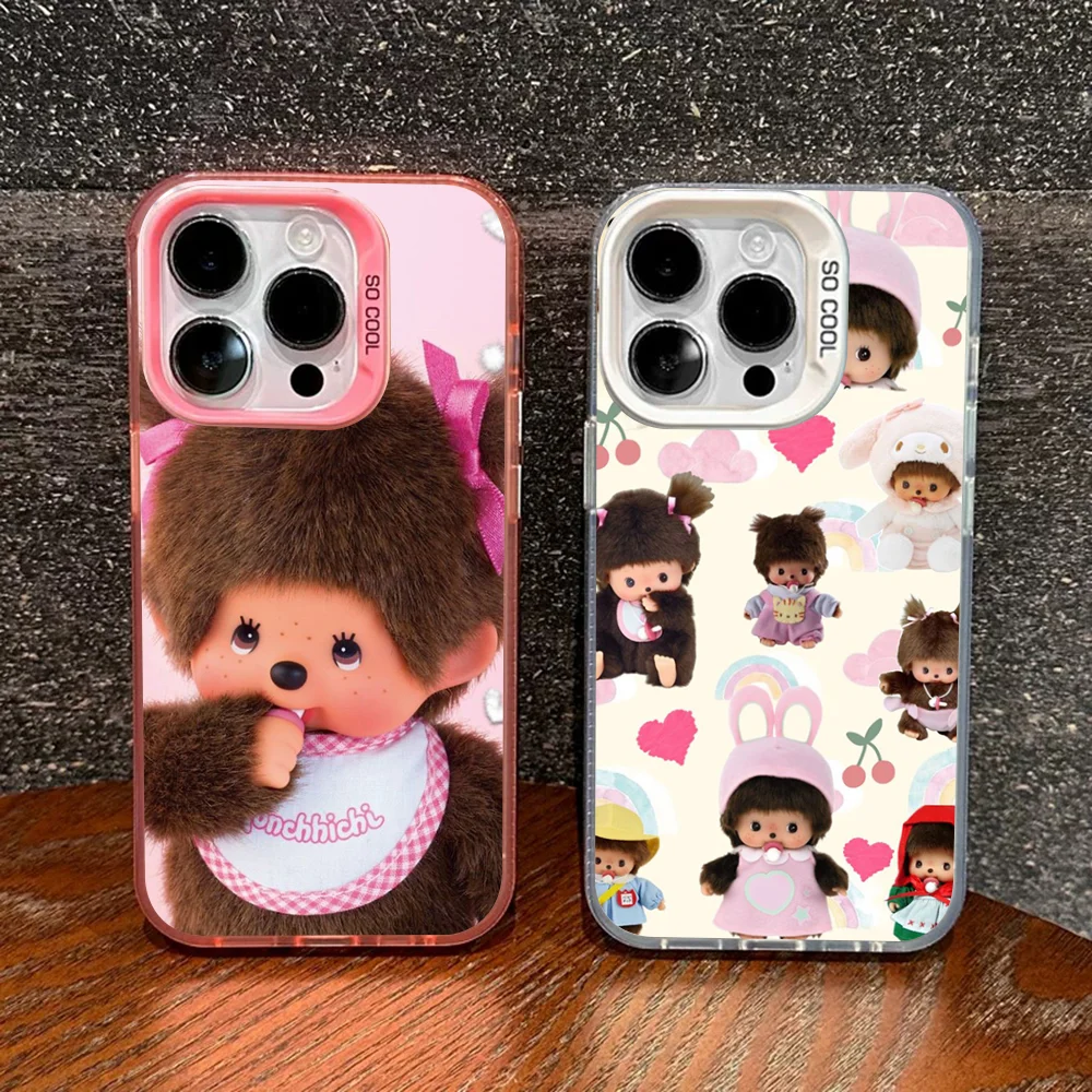 Colorful Cute M-Monchhichis Phone Case Cover