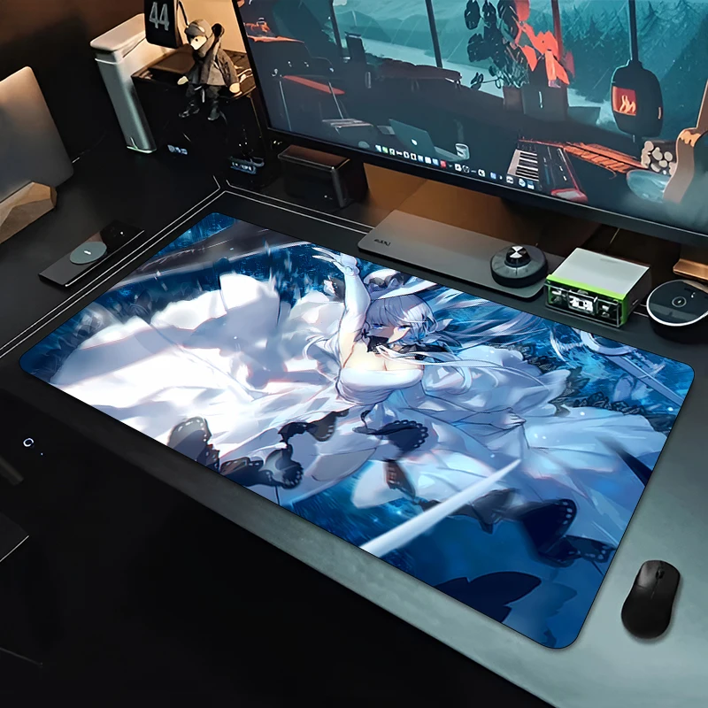 Azur Lane Mouse Pad Large Computer Office Game Table Mats Rubber Anti-slip Gaming Keyboard coaster Long Desk Pads Game Mousepad 4