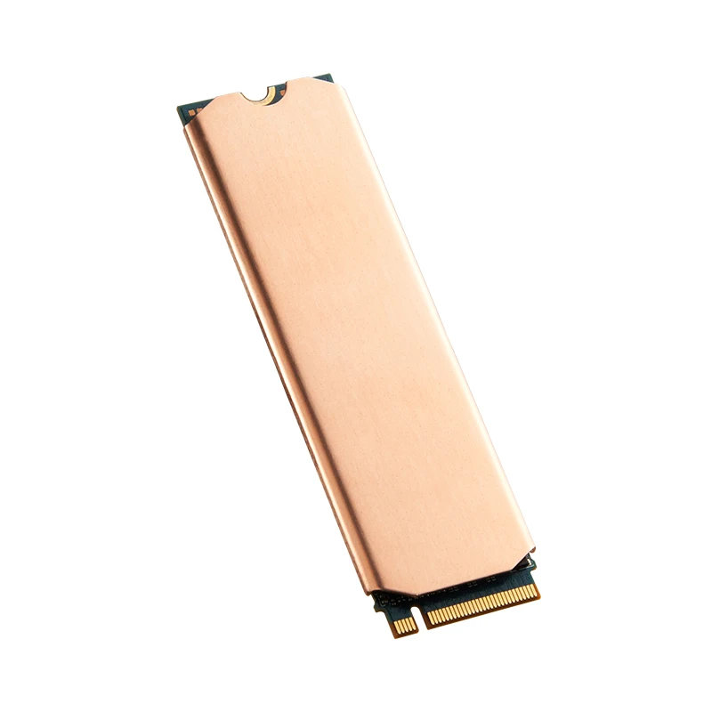 Solid State Disk Cooler Copper Lightweight Solid State Disk Radiator 0.5mm 401W Portable Set Antioxidant for Laptop Desktop
