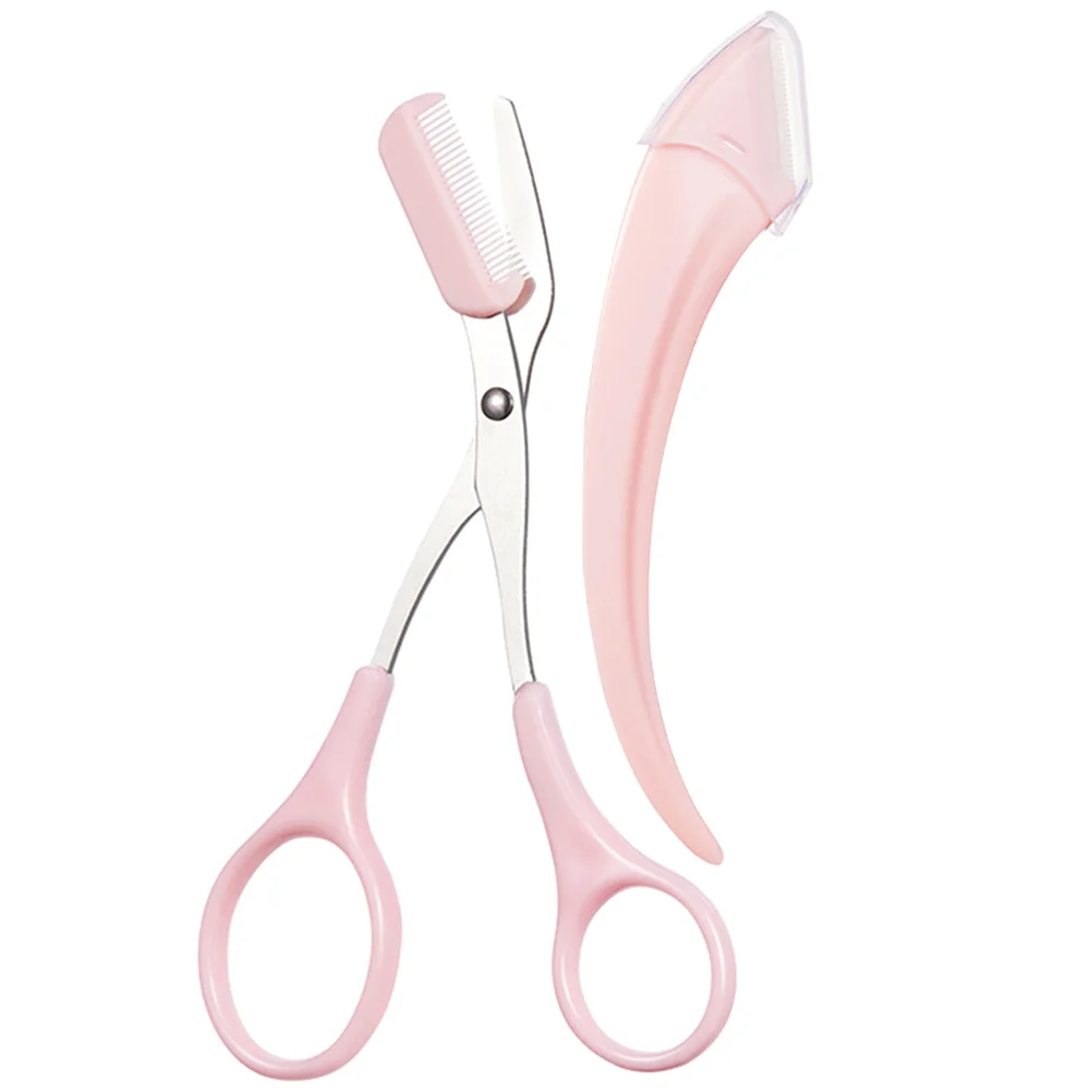 

Eyebrow Trimmer Trimming Scissors Shaping Tool Women Mens Grooming Kit Shaper Beauty Combination Small