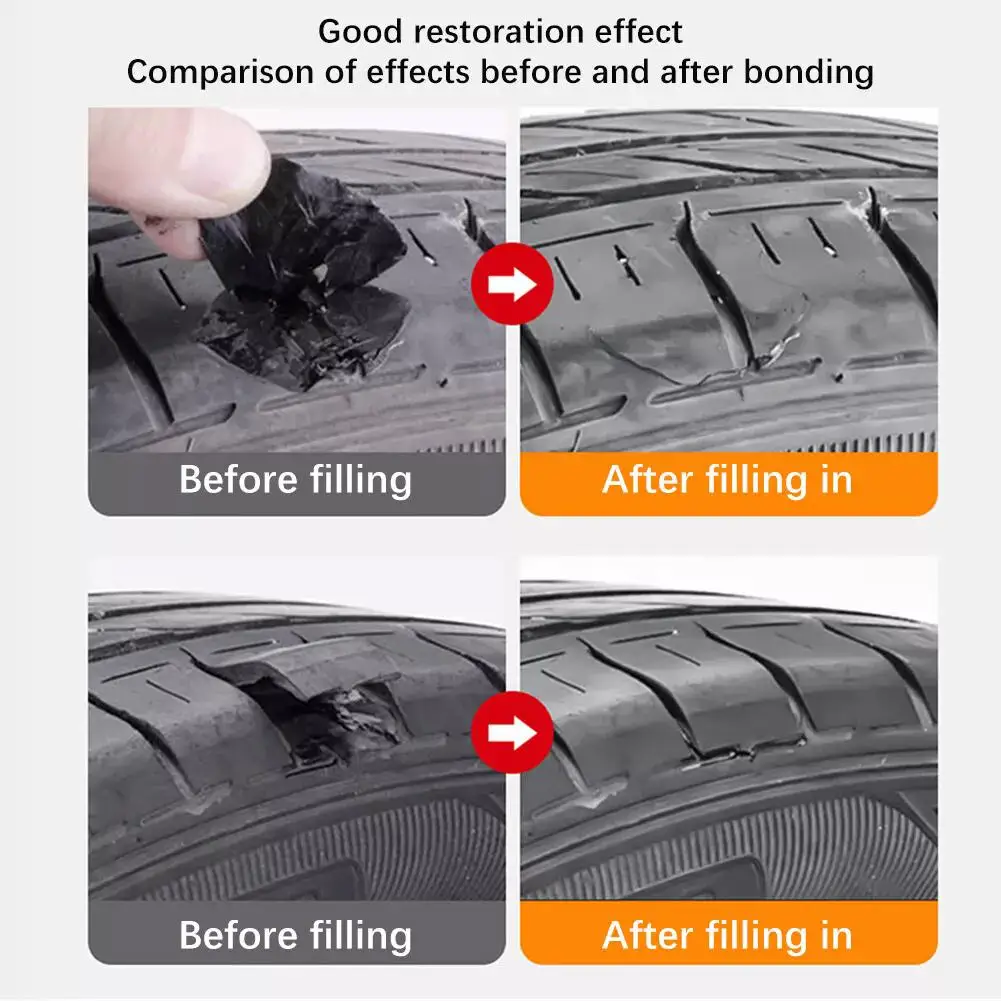 Rubber Tire Repair Glue for Car Tire Crack Puncture