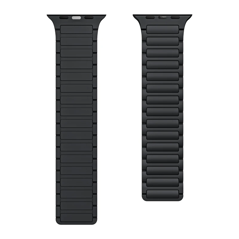 Silicone Magnetic Bracelet for Apple Watch - Universal Fit Strap