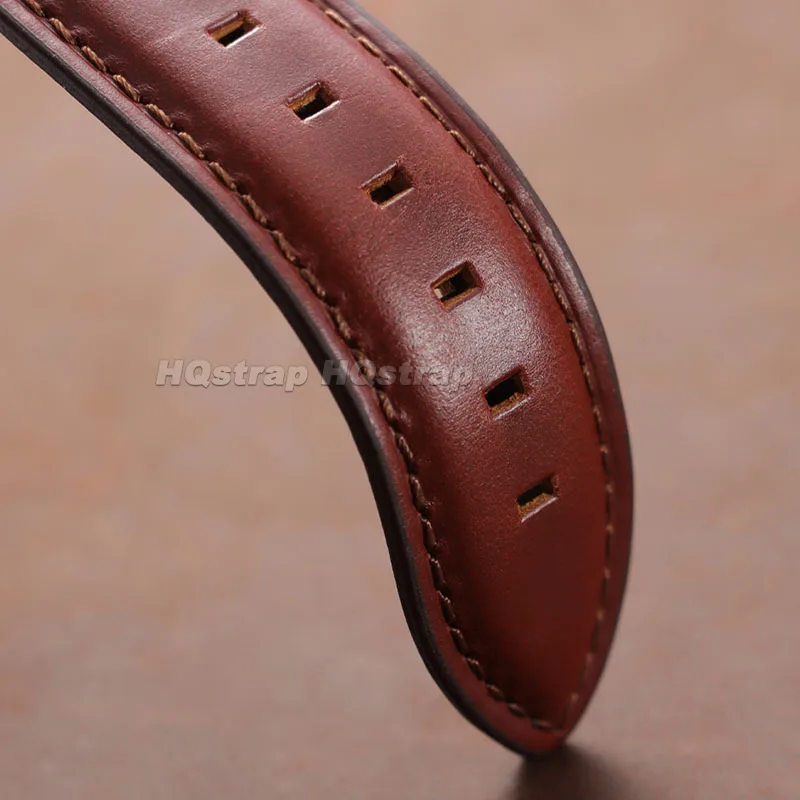 Refined Vintage Calfskin Leather Watch Strap – Quick Release, Soft and Stylish Bracelet