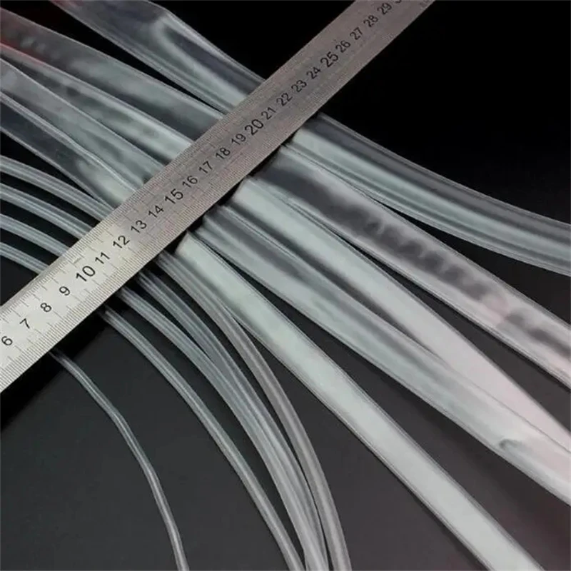 1mm 1.5mm 2mm 2.5mm 3mm 3.5mm 4mm 5mm 6mm 8mm Transparent Clear Heat Shrink Tube Shrinkable Tubing Sleeving Wrap Wire Kits 1M/5M heat shrink tubing heat shrink tube heat shrink tube kit heat shrink cable sleeve
