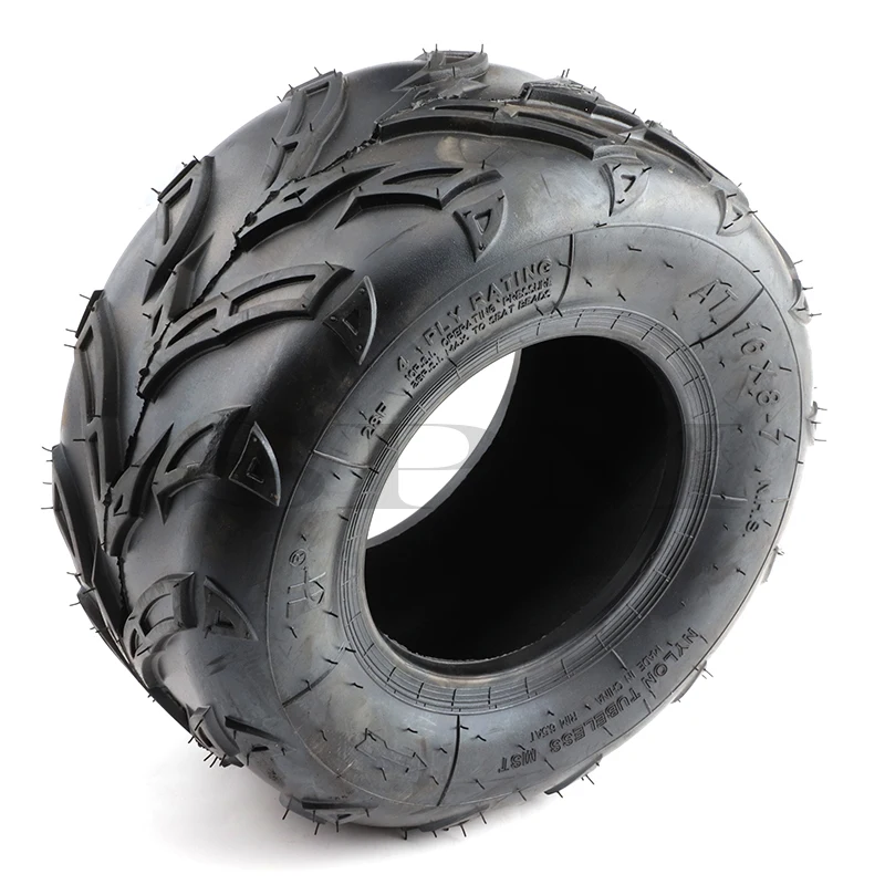 16X8-7 Neumático Sin Cámara Para Karts ATV UTV Buggy GO KART KARTING Mas Popular De 16x8 7 Pulgadas Neumatico Con Tacos Para Karts
