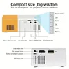 YG300 MINI Projector Portable Home Theater Smart TV Laser Beamer 3D Cinema LED Videoprojector for 4k 1080P Movie Via HD Port 3
