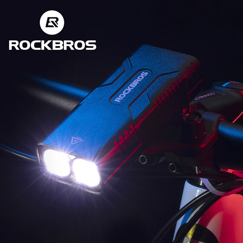 ROCKBROS Bike Light 850Lumen Bicycle Headlight 10000mAh Type-C