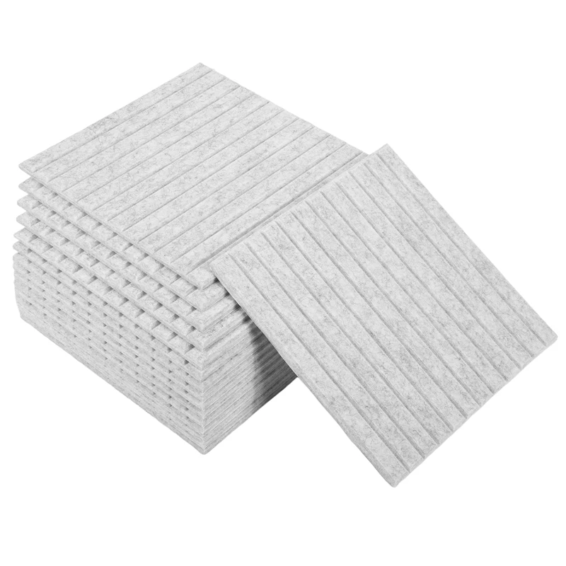 

16 Pcs Pro Grade Acoustic Panels,Sound Proof Wall Panels,For Studio Absorbs Sound And Eliminates Echoes