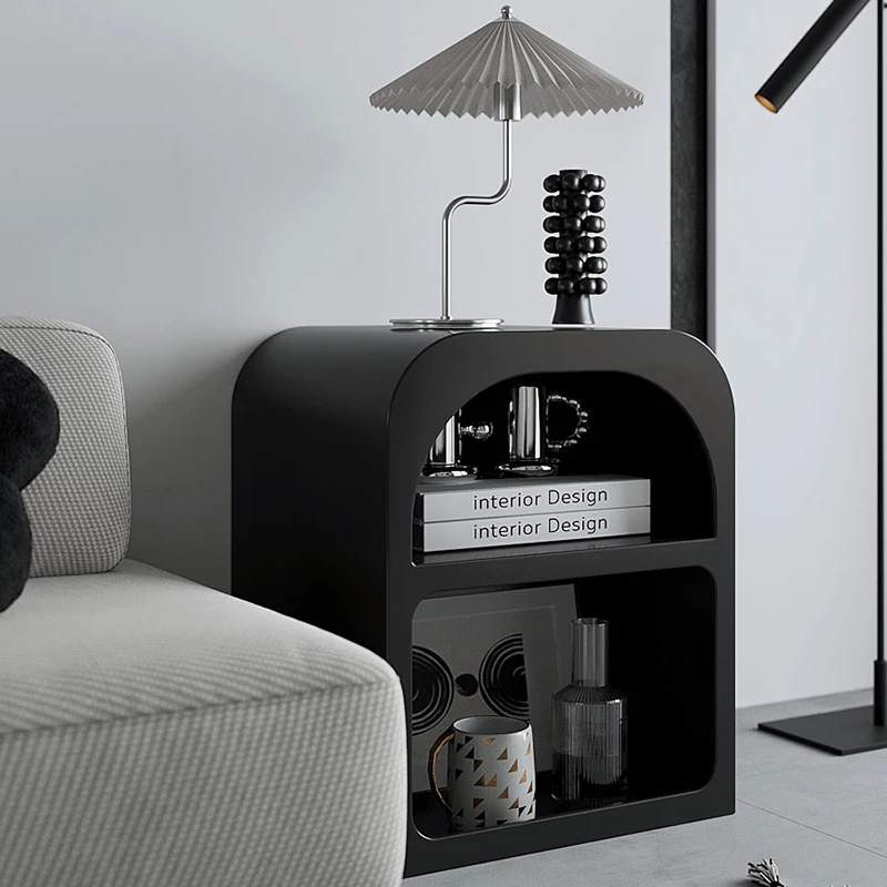 Mark Mouse Comodini Neri Di Lusso Letto Muto Armadi Bassi Mini Comodini Cassettiera Trucco Comodini Mobili Per La Casa Sy50Bc