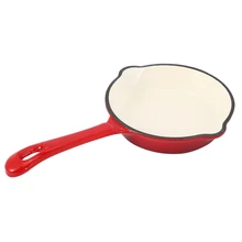 

Long Handle Cast Iron Griddles Frying Pan Pot Flat Bottom Frying Pan Frying Pan Non-Stick Steak Grill Cooking Pot