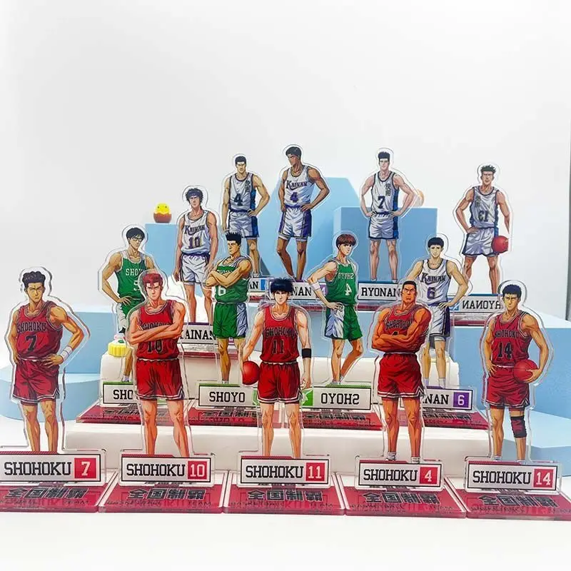 Slam Dunk Plate Desk Decor Akira Sendoh Standing Shinichimaki Collection Ornament Accessori Fujima Kenji Regali Per Bambole Acriliche