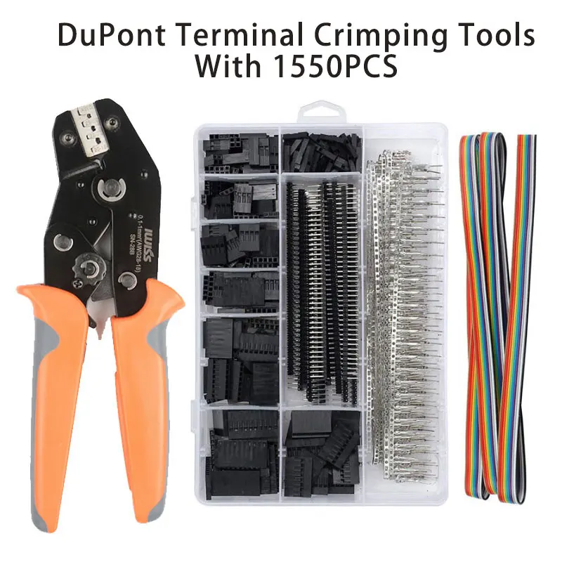 

SN-28B Dupont Crimp tools Ratchet TAB Terminal crimper pliers Insulated Terminal Crimper Pin crimping tool Pliers