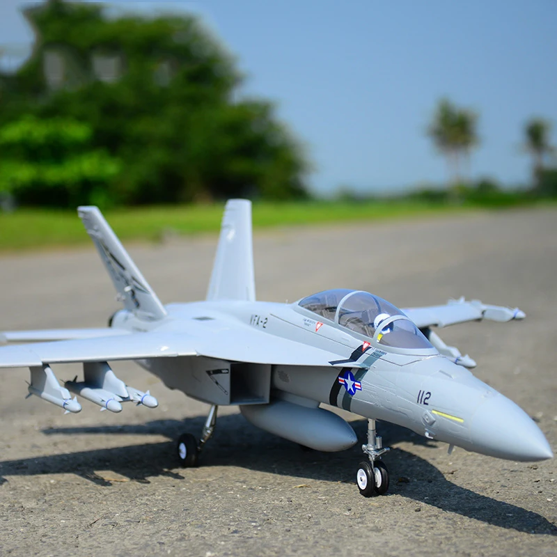 FMS F/A-18F V2 70mm Ducted Fan EDF Hornet Electric Model Aircraft