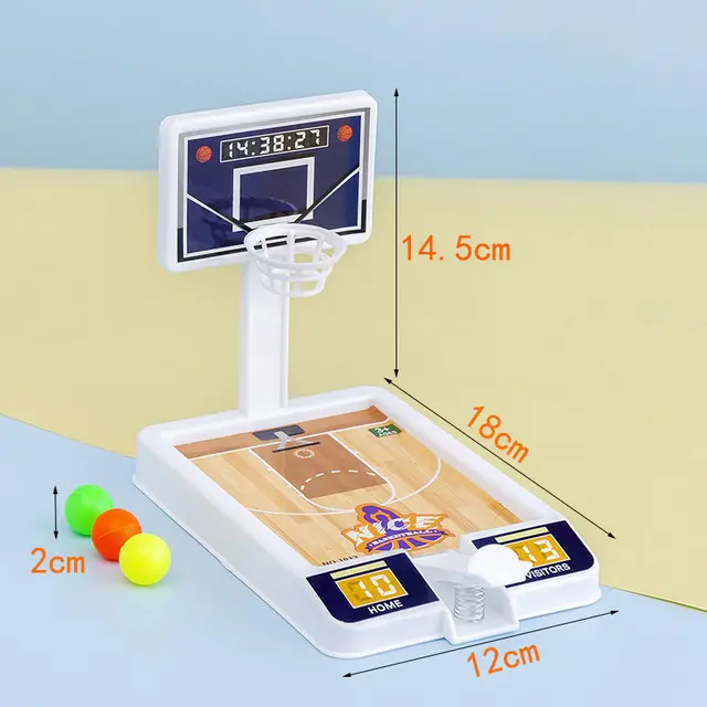 New Shooting Game Machine Mini Basketball Rack Shooting Machine Parent-child Interaction Children Indoor Leisure Educational Toy 6