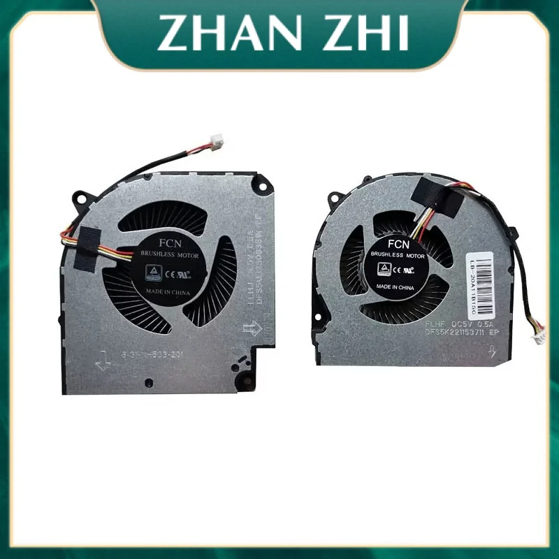 

New Laptop Cooler CPU GPU Cooling Fan For Hasee G8 CU7NK Z8-CA7NS/CA7NP/CA5NS/ CA5NP/CA5NB/CA5NA