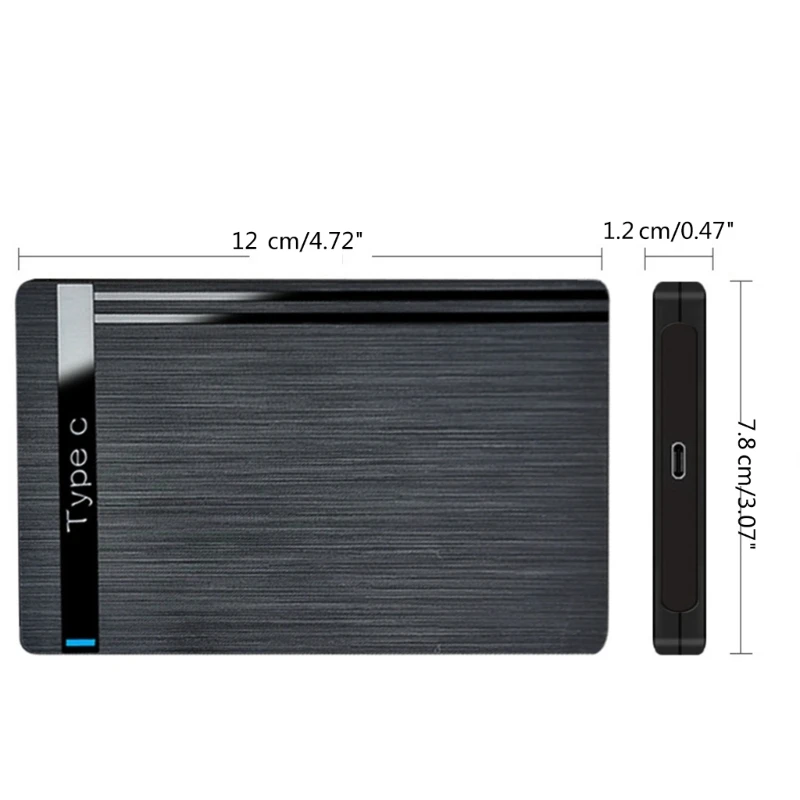 2.5인치 SATAIII 하드 드라이브 디스크용 Toolsfree USB 3.1 유형 5Gbps HDD SSD 인클로저 캐디