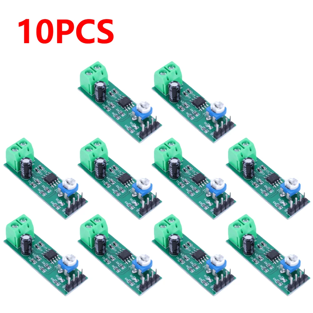 10 Pezzi LM386 Amplificatore Audio Integrato DIL DIP 8p - National Semiconductor CF39