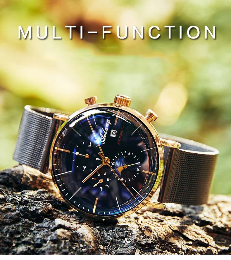 Männer AILANG Uhr Top Design Marke Automatische Uhr Männer Mechanische Taucher Uhren männer Diesel Uhr Minimalistischen männlichen Minimalismus – Detail 15