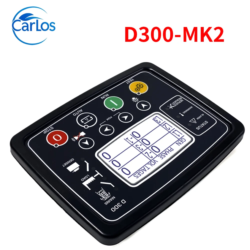 D300 MK2 D300 MKII 오리지널 DATAKOM 발전기 컨트롤러 D300MK3 제어판 모듈 D 300 교체