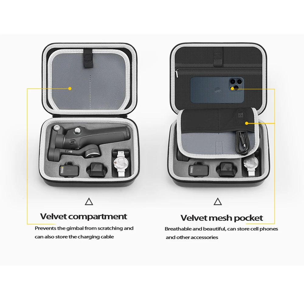 for DJI Osmo Mobile 7/7P Gimbal Stabilizer Travel Case Portable Shoulder Storage Bag for Dji Osmo Mobile 7 Pro/7P Accessories 5