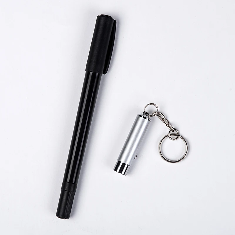 Invisible ink pen 1pcs Invisible Fluorescent Pen UV Light Markers Pen Dual Tip 0.5mm/1.0mm Hidden Ink Invisible Children Spy Game