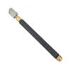 Glass Cutting Antislip Carbide Metal Tools  TC-17 Oil Glass Cutter Metal Handle Diamond Straight Head Cutting Tool 2