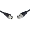 1M BNC Male to Female Plug CCTV Extension Coaxial Line Cable  Male to Male Security Monitoring 0.5m 2m 3m 5m 3.3ft Long Black 4