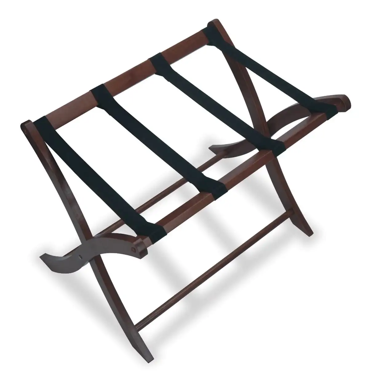 

Winsome Wood 94420 Walnut Wood Luggage Rack