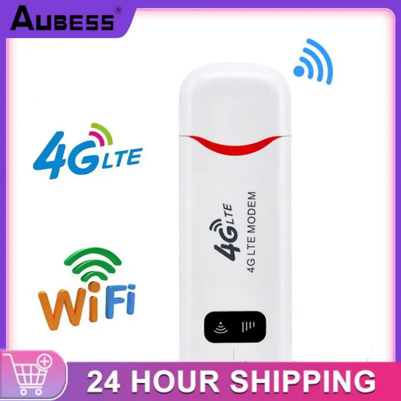 

Wireless LTE WiFi Router 4G SIM Card Portable 150Mbps USB Modem Pocket Hotspot Dongle Mobile Broadband for Home WiFi Coverage