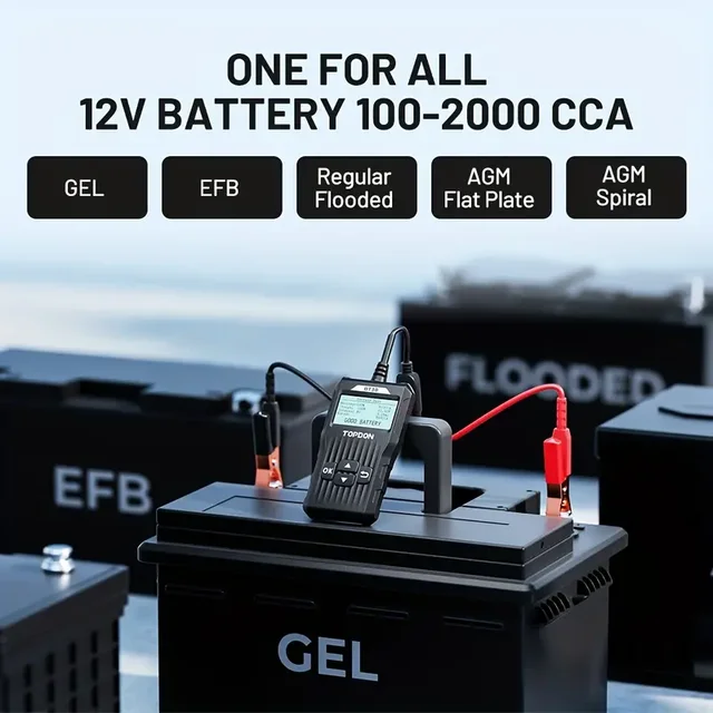 12V Car Battery Tester Analyzer 3