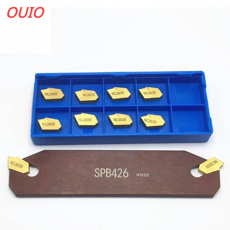 Portautensili SPB226 Con Inserti In Carburo SP200 Da 10 Pezzi - Foto 6