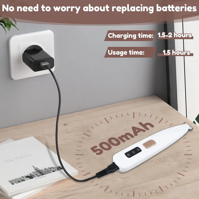 New Dog Paw Trimmer with LED 3