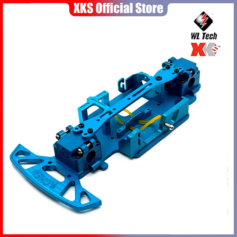 WLtoys-1/28 284131 K979 K989 K999 rc카 메탈 개조, 기어박스, 스티어링 기어 고정 시트 등 섀시 부품