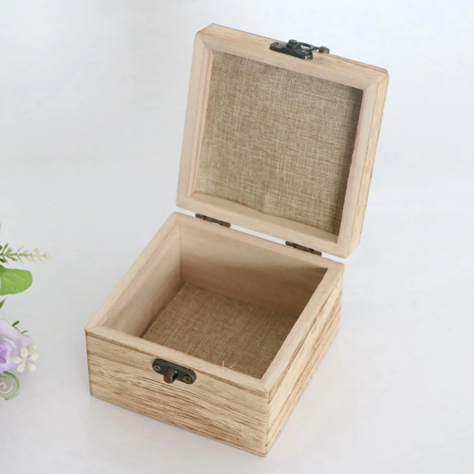 Square Wooden Watch Case Jewelry Display Wristwatches Holder for Necklaces Bracelet Earrings Cufflink Tie Clip Coins watch storage box watch storage bag watch storage pouch watch display stand