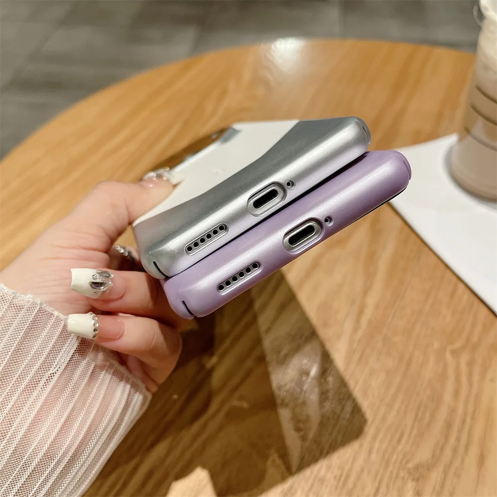 Luxurious PU Leather Phone Case with Camera Protection and Shockproof Design