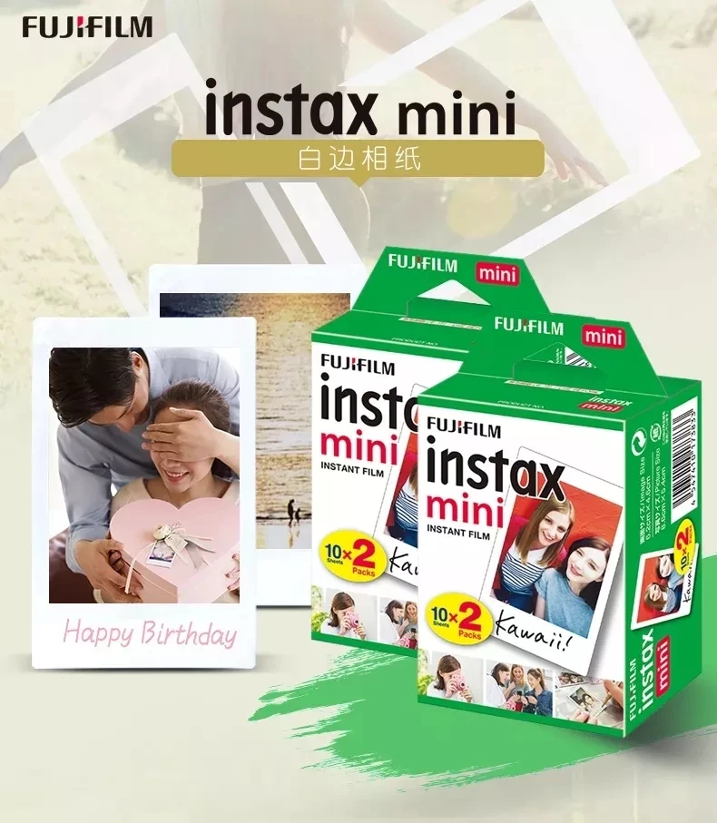 Photo Paper Fujifilm Instant For instax mini11 mini 9/11/25/70/90/7c/8/7s Camera