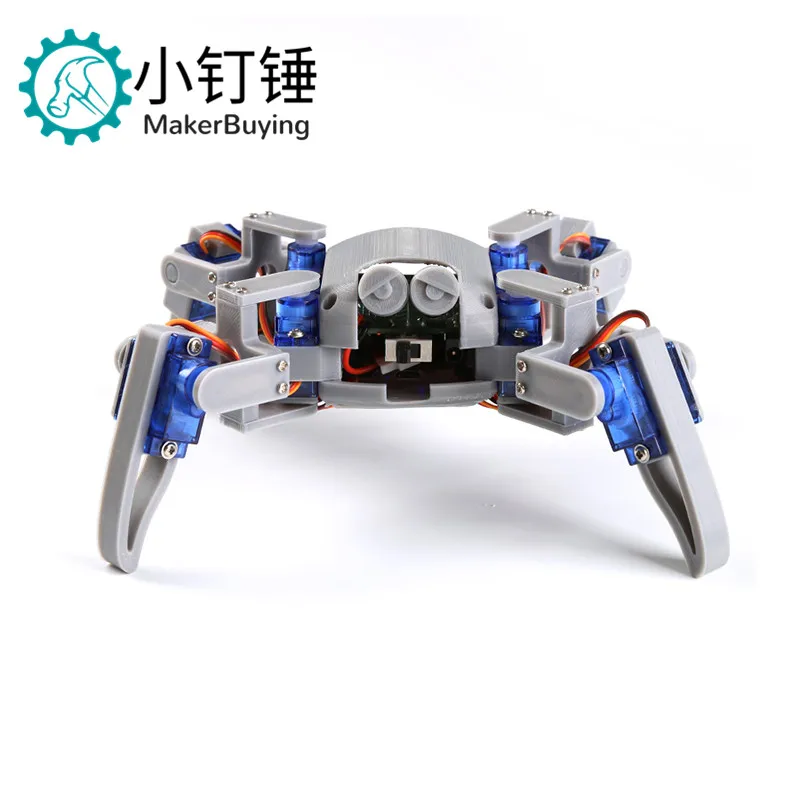 For Arduino Open Source Kit Quadruped Robot DIY Production Spider Biomimetic Robot