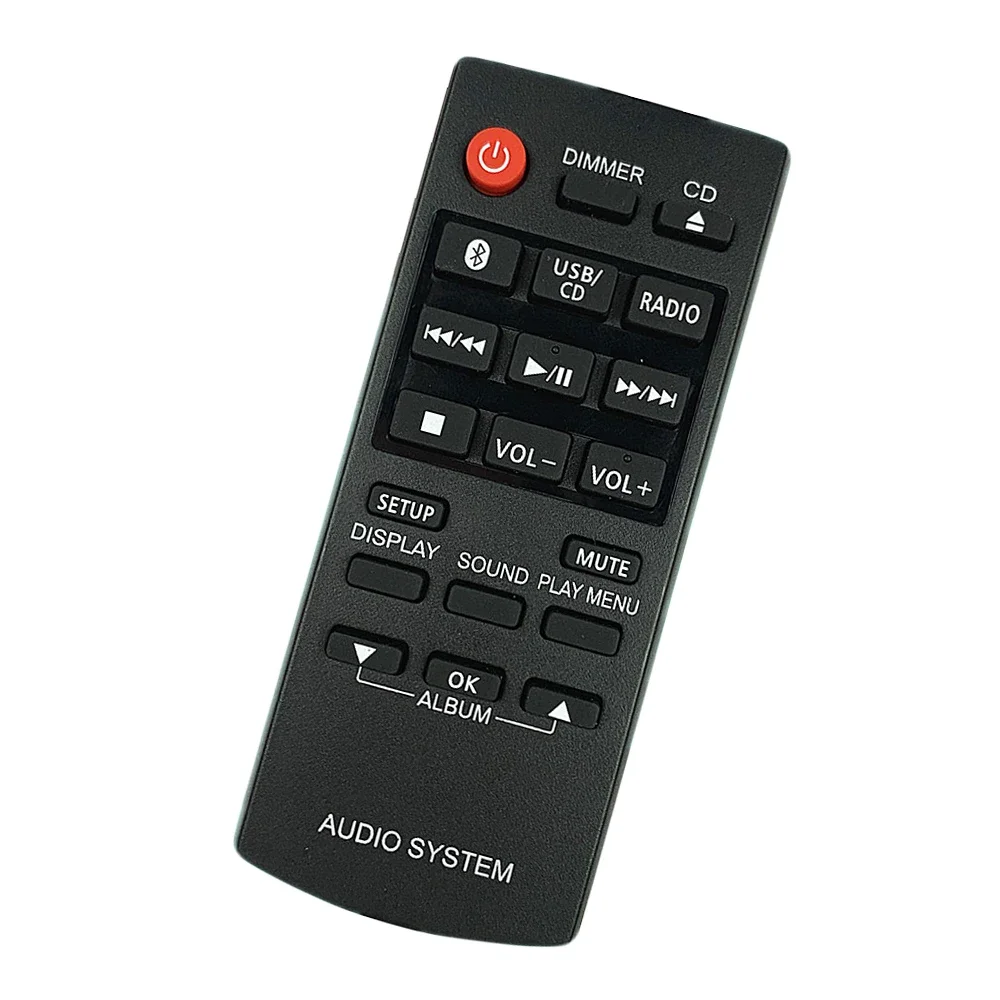 파나소닉 SC-PM250EG SA-PM250 SC-HC39 SA-UX100 SA-AKX200 용 리모컨, 컴팩트 마이크로 Hi-Fi 스테레오 시스템
