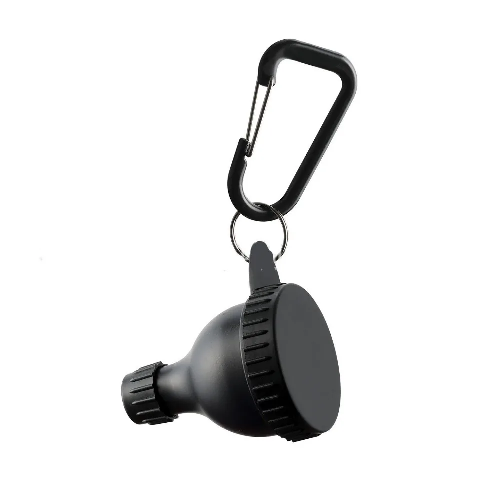 15g/50ml Protein Powder Bottle Leak Proof Reinforced Cap Medicine Box Health Funnel with Carabiner Protein Powder Container