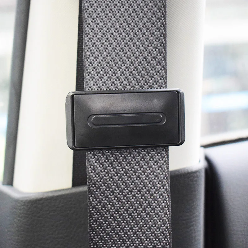 2Pcs Adjustable Car Safety Seat Belts Holder Stopper Buckle Clamp Portable Vehicle Safety Belt Clip Car Interior Accessories seat belt clip seat belt stopper seat belt adjuster