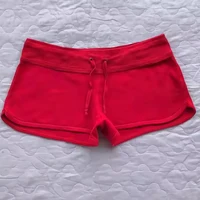 Y2K short d'été décontracté taille basse pour femmes short de style sportif imprimé monogramme brodé pantalon chaud serré Kawaii Streetwear emo 5