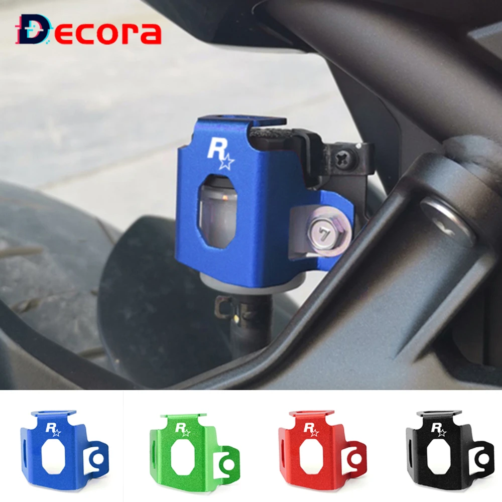 Per Royal Enfield 350 2020-2021 Enfield Interceptor Gt 650 Moto Posteriore Freno Fluido Serbatoio Protezione Protezione Copertura Cap Parts